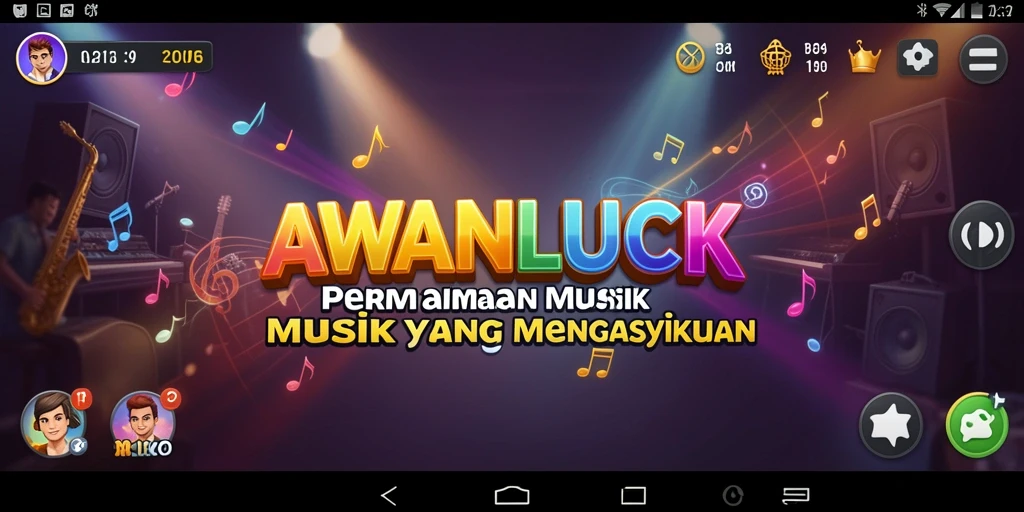 Tampilan gameplay AWANLUCK yang menarik dan interaktif.