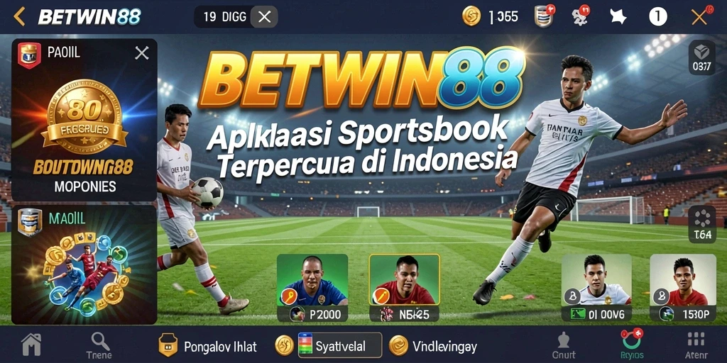 Tampilan gameplay BETWIN88 yang menarik dalam taruhan Sportsbook.