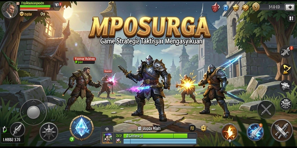Tampilan gameplay MPOSURGA yang menarik dan penuh aksi.