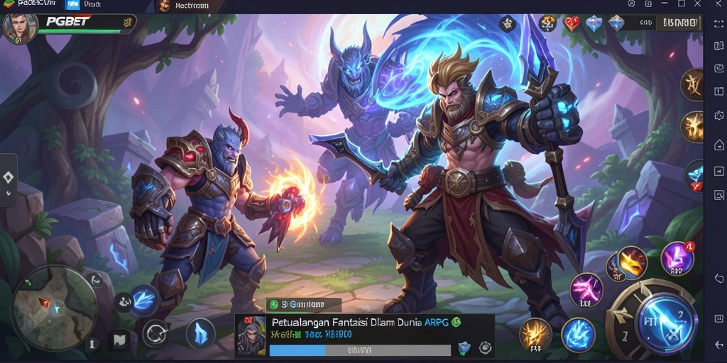 Tampilan gameplay menakjubkan dalam PGBET yang penuh aksi.
