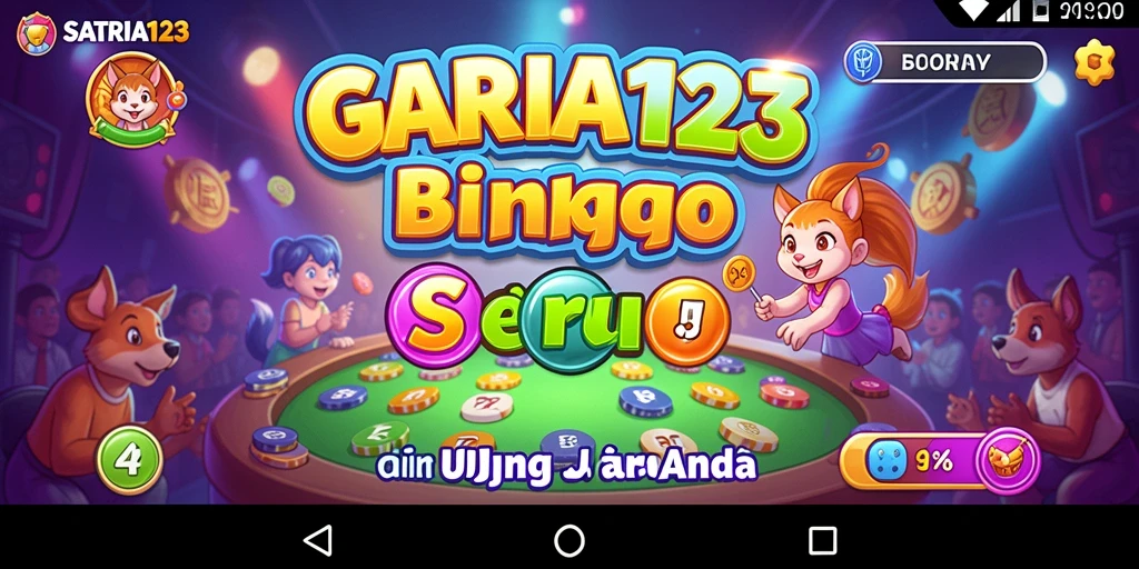 Tampilan menarik dari gameplay Bingo yang seru.