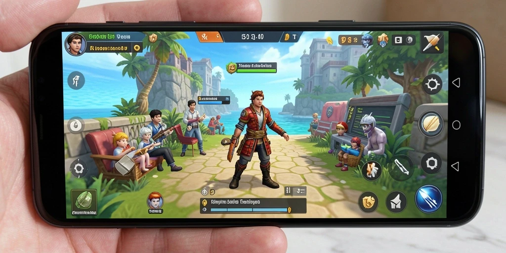 Screenshot gameplay T6 dengan aksi simulasi kehidupan yang menarik.